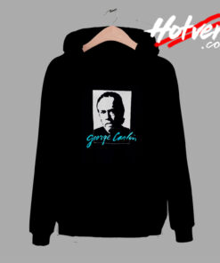 Vintage George Carlin A Little Brain Damage Graphic Comfort Hoodie