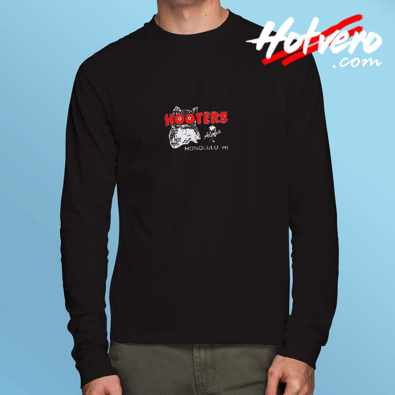 Vintage Hooters Honolulu Long Sleeve Tshirt
