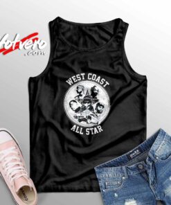 West Coast All Star Hip Hop Rap Sleeveless Shirt