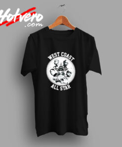 West Coast All Star Hip Hop Rap Vintage T shirt