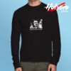 Wolfman Jack Artwork Graphic Long Sleeve Tshirt
