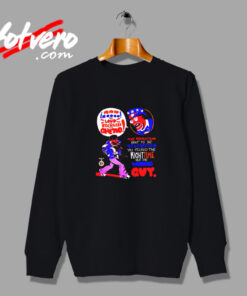 Wrong Guy Vintage Sweatshirt Design